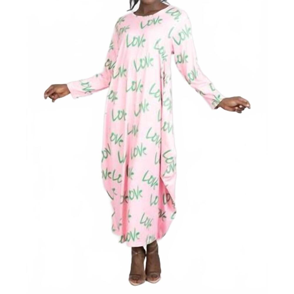 NEW KARA CHIC love in motion dress in pink
